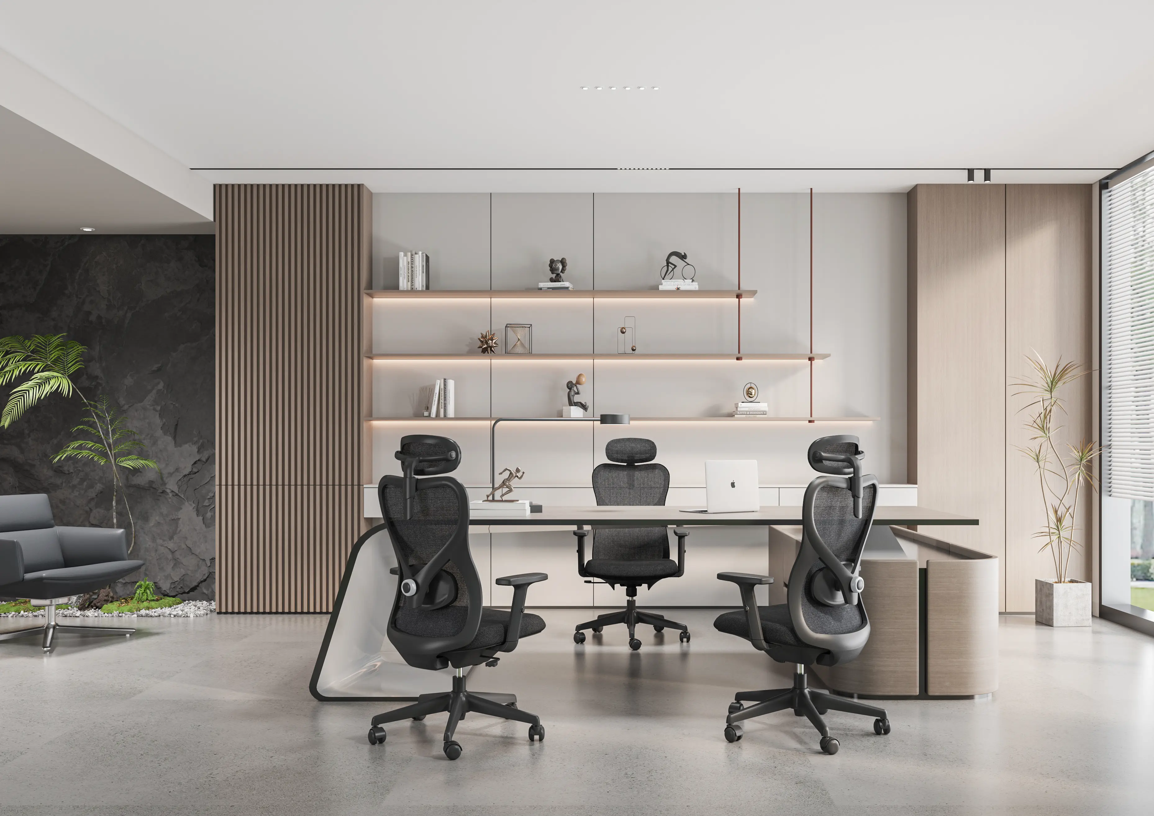 Office furniture and workspace fit-out by Office Planner in a Singapore office